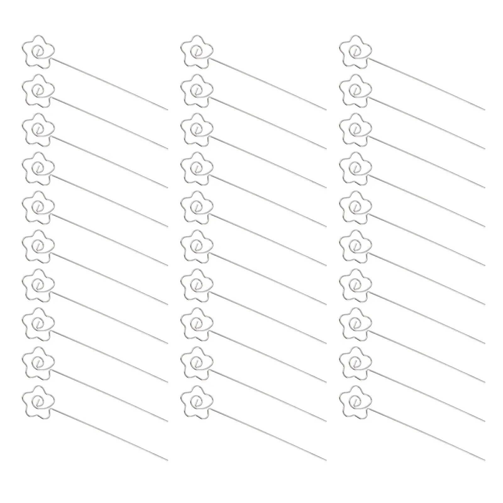 30pcs Metal Wire Clips 1 2x120mm Silver Flower Shape Photo Picture Memo Cards Table Number Place Card Holder Desk Accessories
30pcs Metal Wire Clips 1 2x120mm Silver Flower Shape Photo Picture Memo Cards Table Number Place Card Holder Desk Accessories