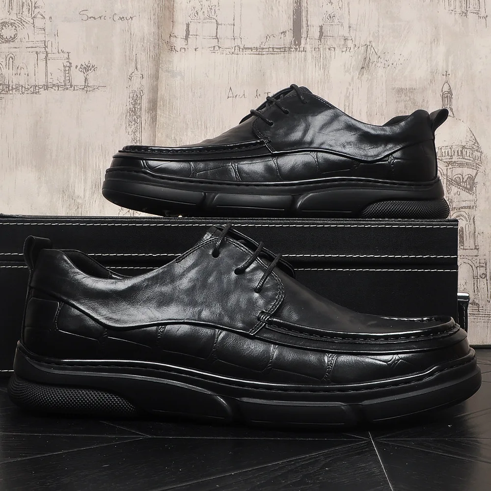 2026 Men Leather Men's Shoes Business Dress Leather Shoes Cowhide Comfortable Shoes
2026 Men Leather Men's Shoes Business Dress Leather Shoes Cowhide Comfortable Shoes