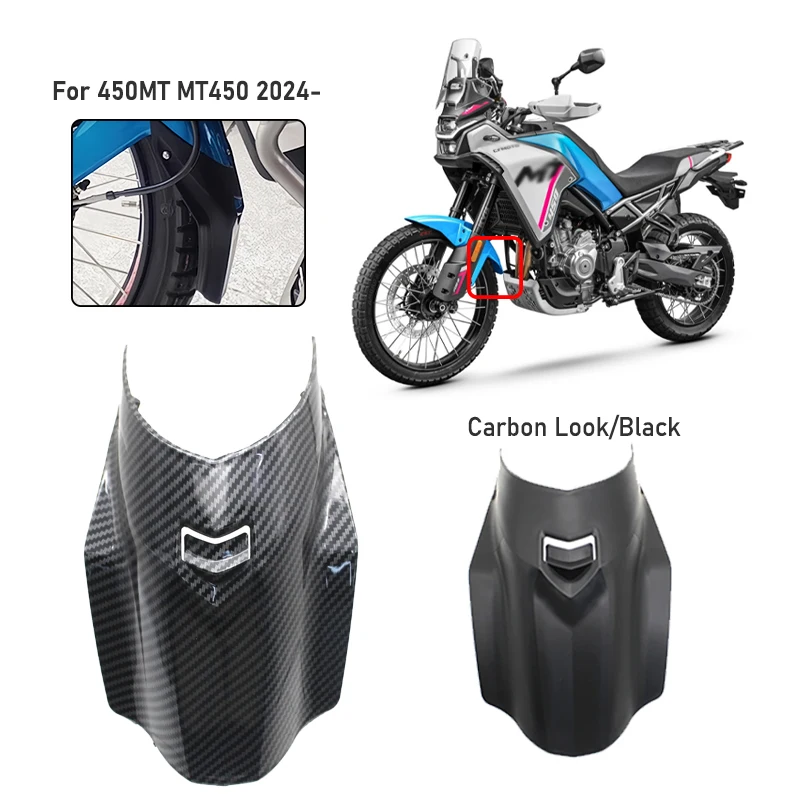For CFMOTO 450MT 450 MT MT450 450mt 2024 2025 Motorcycle Accessories Mudguard Fender Front Wheel Extension Splash Guard Carbon
For CFMOTO 450MT 450 MT MT450 450mt 2024 2025 Motorcycle Accessories Mudguard Fender Front Wheel Extension Splash Guard Carbon