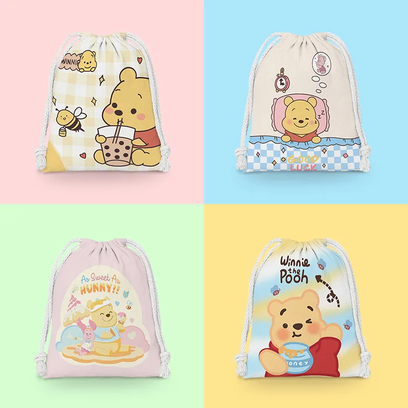 Cute Pooh Bear Drawstring Pocket Disney Anime Cosmetic Bag Cartoon Decoration Portable Drawstring Storage Bag Kids Toys Gifts
Cute Pooh Bear Drawstring Pocket Disney Anime Cosmetic Bag Cartoon Decoration Portable Drawstring Storage Bag Kids Toys Gifts