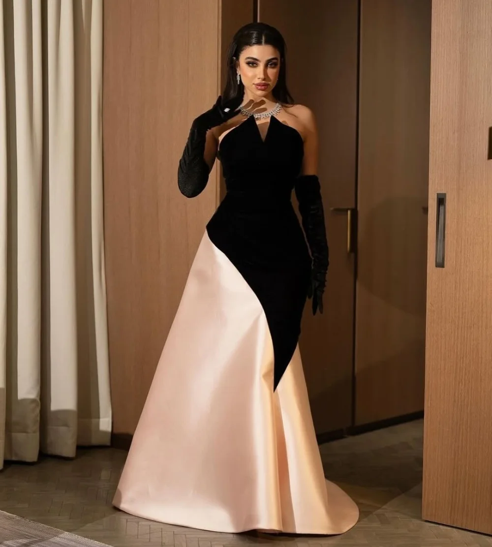 Customized Elegant Jersey Pleat A-line Strapless Long Bespoke Occasion Party Dresses Modern Style Simple Matching
Customized Elegant Jersey Pleat A-line Strapless Long Bespoke Occasion Party Dresses Modern Style Simple Matching