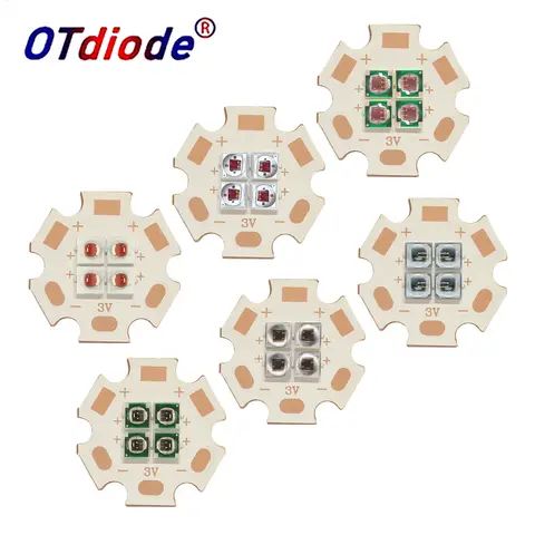 IR LED 10W High Power Chip Infrared 660nm/730/760/810/850/940nm 12W 3535 Bead 2V 4V 8V 700/1400/2800mA For Night Vision Security