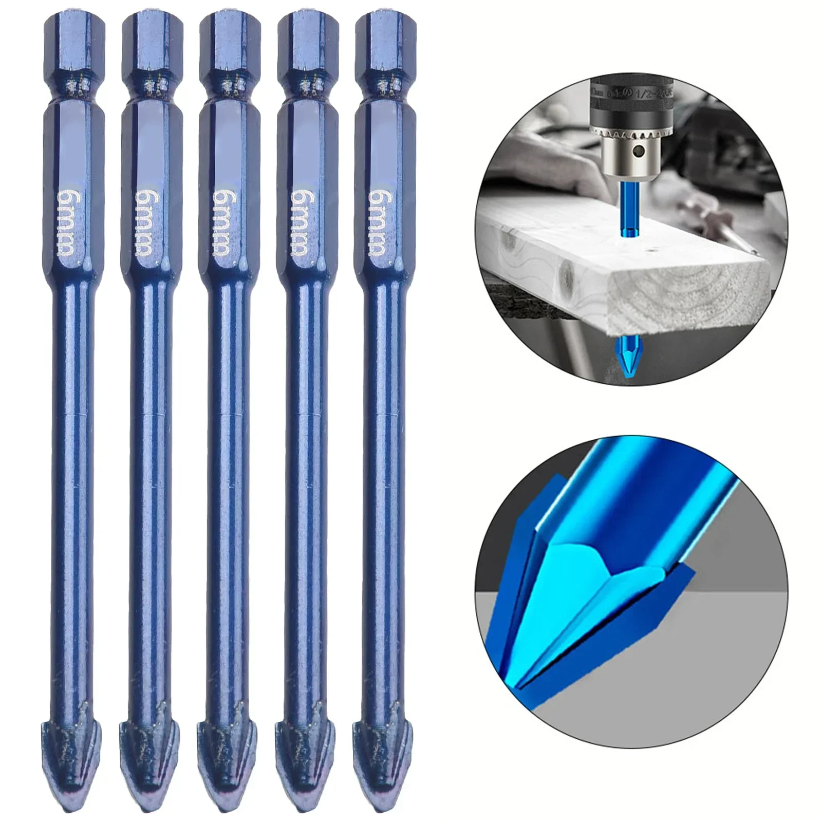 5pcs Eccentric Drill Bit Crooked Head For Tile Glass Carbide 6/8/10/12mm Glass Tile Ceramic Punching Rock Slab Drill Bit
5pcs Eccentric Drill Bit Crooked Head For Tile Glass Carbide 6/8/10/12mm Glass Tile Ceramic Punching Rock Slab Drill Bit