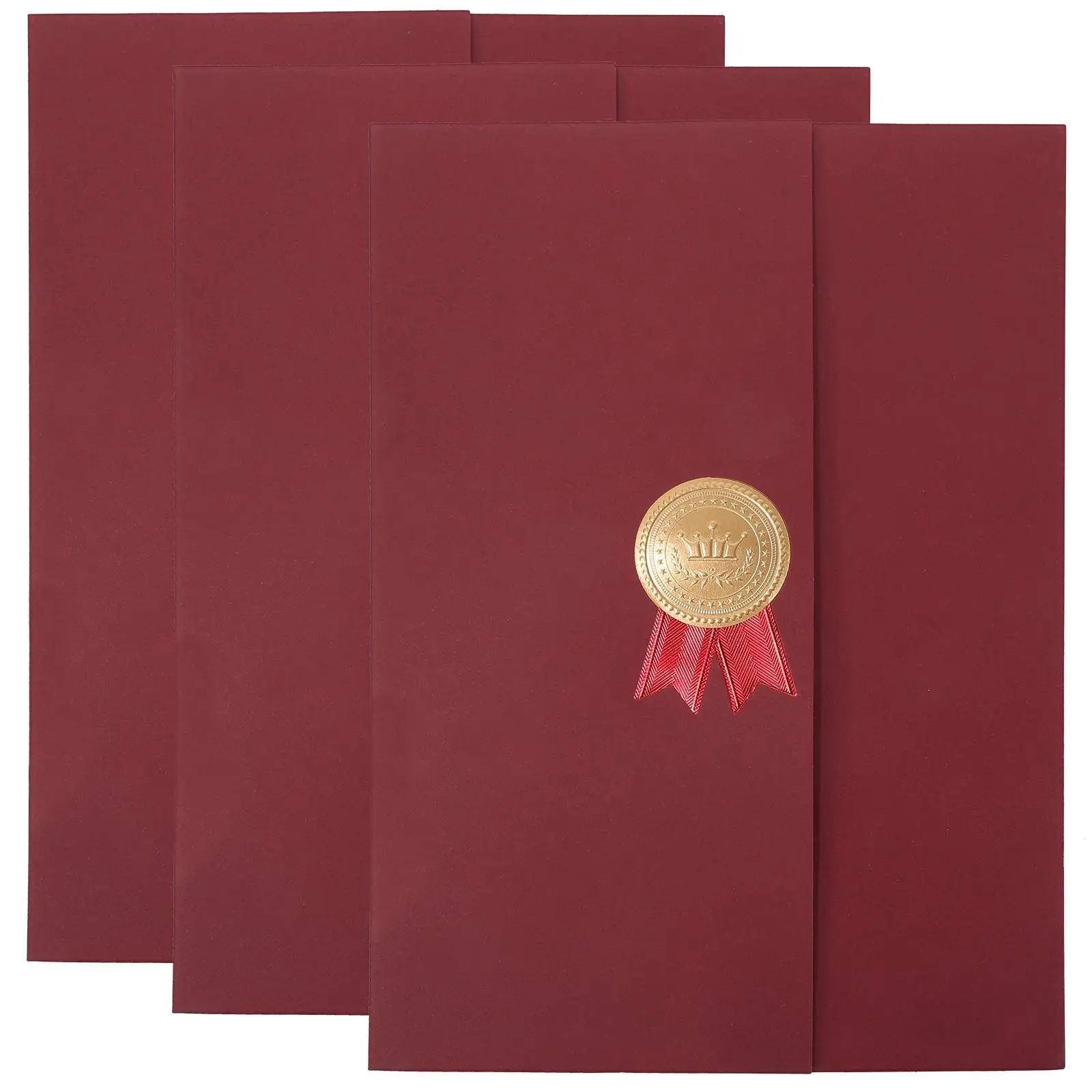 3 Pcs Certificate Cover Protective Holder Presentation Folders Award Diploma Paper Document Covers Storage Practical Use
3 Pcs Certificate Cover Protective Holder Presentation Folders Award Diploma Paper Document Covers Storage Practical Use