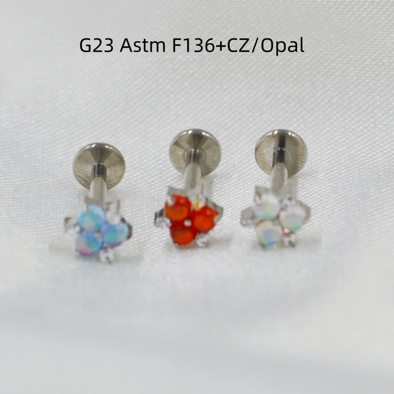 10pcs Body Jewelry 16G CZ G23 Titanium Opal Lip Labret Bar Ear Helix Tragus Rook Bar Stud Body Piercing Jewelry
10pcs Body Jewelry 16G CZ G23 Titanium Opal Lip Labret Bar Ear Helix Tragus Rook Bar Stud Body Piercing Jewelry