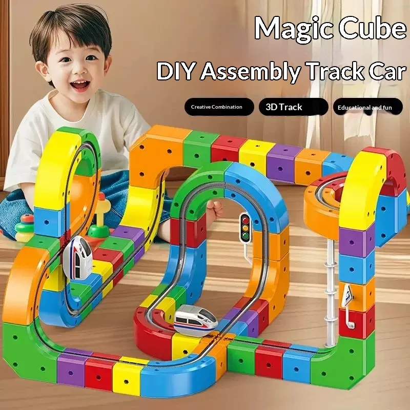 Набор электрических магнитных дорожек для детей, 100 шт., набор строительных игрушек STEM с антигравитационными транспортными средствами, креативная модель железной дороги «сделай сам»
Набор электрических магнитных дорожек для детей, 100 шт., набор строительных игрушек STEM с антигравитационными транспортными средствами, креативная модель железной дороги «сделай сам»