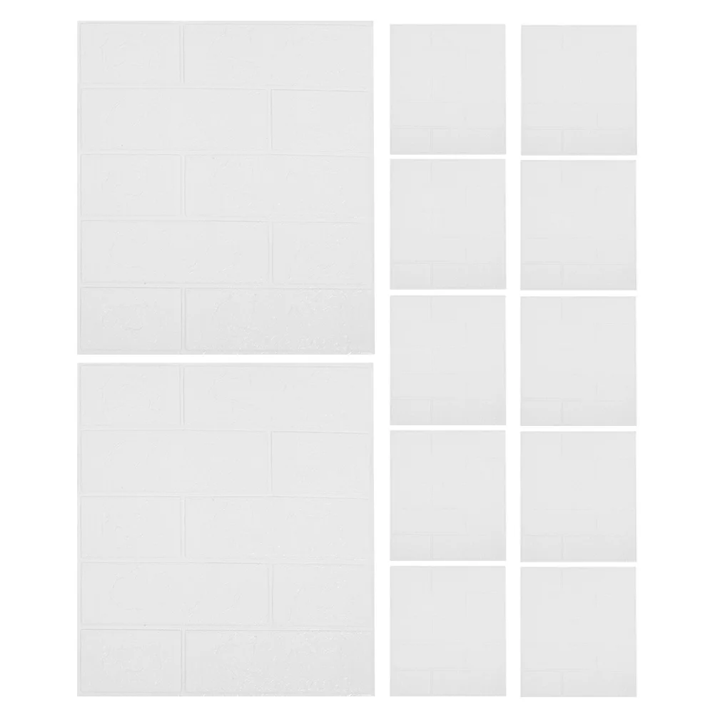 30Pcs 3D Brick Stickers Self-Adhesive Wall Decor Peel and Stick Removable Brick Wallpaper for Kitchen Bathroom Home
30Pcs 3D Brick Stickers Self-Adhesive Wall Decor Peel and Stick Removable Brick Wallpaper for Kitchen Bathroom Home
