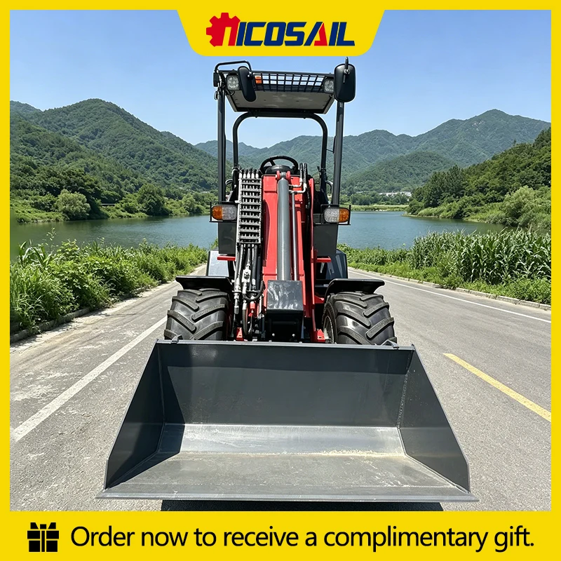 NICOSAIL 4x4 Telescopic Wheel Loader Low Noise 88dB Max Lift 3600mm Durable Loader For Urban Engineering
NICOSAIL 4x4 Telescopic Wheel Loader Low Noise 88dB Max Lift 3600mm Durable Loader For Urban Engineering