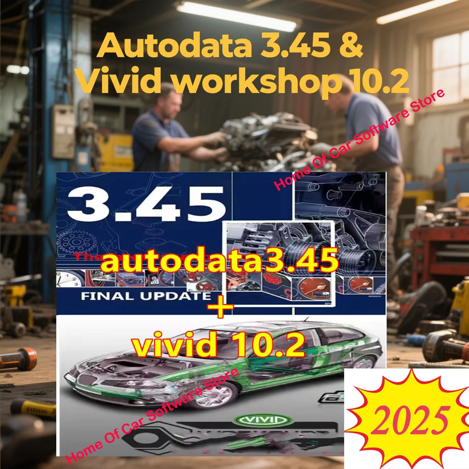 2025 hot Sale ! Newest version Autodata 3.45 and vivid workshop 10.2 Auto Repair Software + install video guide
2025 hot Sale ! Newest version Autodata 3.45 and vivid workshop 10.2 Auto Repair Software + install video guide