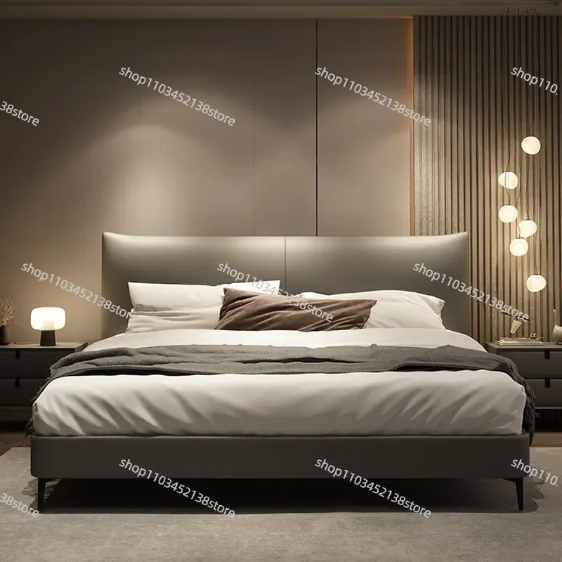 Minimalist Light Luxury Leather Bed 1.5 Meters 1.8 Double Master Bedroom Large Bed
Minimalist Light Luxury Leather Bed 1.5 Meters 1.8 Double Master Bedroom Large Bed