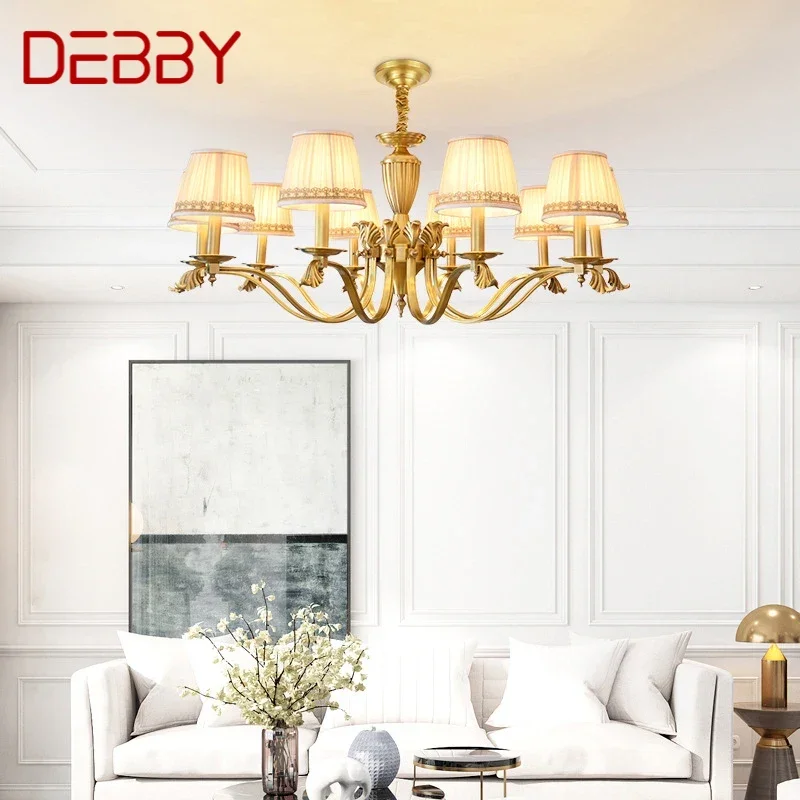 Американская латунная Подвесная лампа DEBBY, роскошная гостиная, ресторан, спальня, ретро, гостиница, для виллы канделябр
Американская латунная Подвесная лампа DEBBY, роскошная гостиная, ресторан, спальня, ретро, гостиница, для виллы канделябр