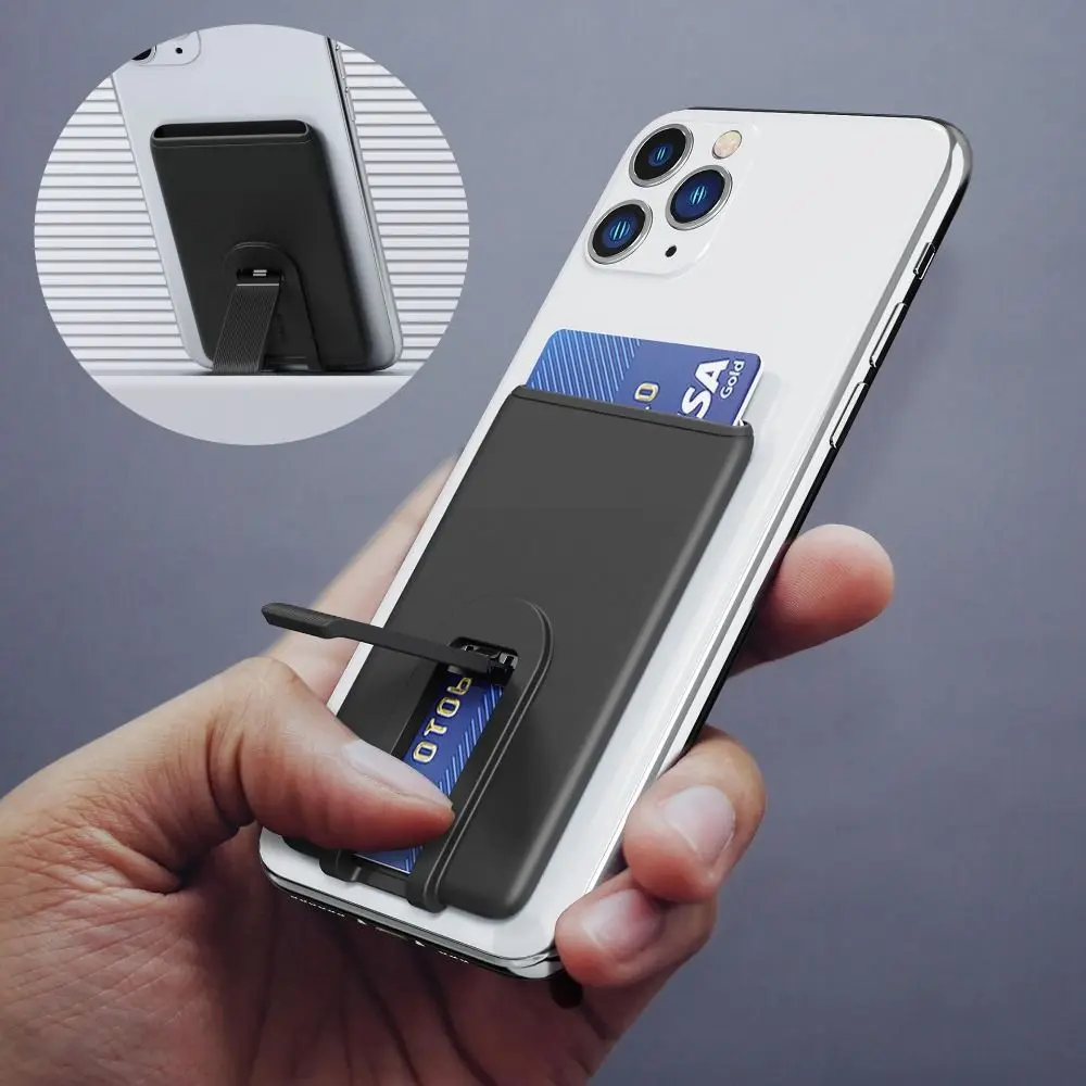 Sturdy Back Stand Phone Card Holder Stick on Universal Wallet Case Silicone Phone Bracket Phone
Sturdy Back Stand Phone Card Holder Stick on Universal Wallet Case Silicone Phone Bracket Phone