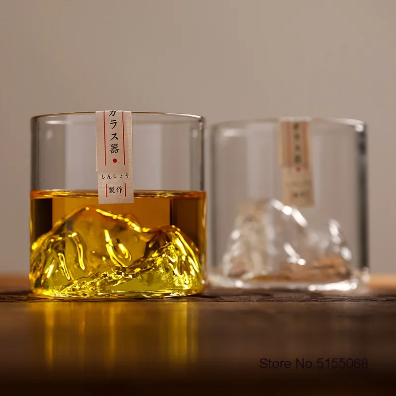 Japan 3D Mountain Whiskey Glass Glacier Old Fashioned Whisky Rock Glasses Whiskey-glass Wooden Gift Box Vodka Cup Wine Tumbler
Japan 3D Mountain Whiskey Glass Glacier Old Fashioned Whisky Rock Glasses Whiskey-glass Wooden Gift Box Vodka Cup Wine Tumbler