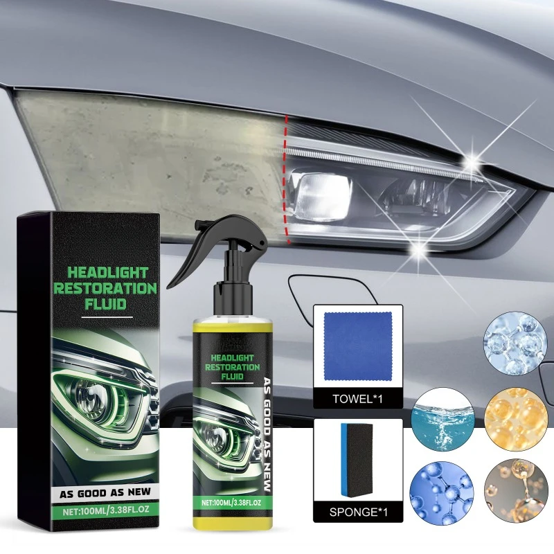 Car Headlight Care Kit, Scratch Care for Car Headlights, Yellowing Treatment, Refurbishment, Brightening Coating Agent
Car Headlight Care Kit, Scratch Care for Car Headlights, Yellowing Treatment, Refurbishment, Brightening Coating Agent
