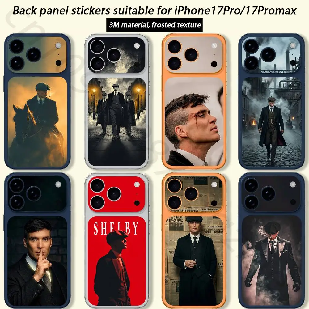 P-Peaky Blinders Tommy Shelby For iPhone 17 pro Max 17 pro Full Cover Decal Skin Wrap 3D Colorful Rear Protective Sticker Film
P-Peaky Blinders Tommy Shelby For iPhone 17 pro Max 17 pro Full Cover Decal Skin Wrap 3D Colorful Rear Protective Sticker Film