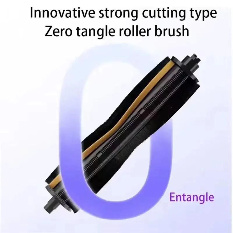 FGGS-2Nd Generation Anti-Knot Roller Brush With Replaceable Brush Strip For Dreame L10s Ultra L20 Ultra X10 X20 Prox30 X30pro
FGGS-2Nd Generation Anti-Knot Roller Brush With Replaceable Brush Strip For Dreame L10s Ultra L20 Ultra X10 X20 Prox30 X30pro