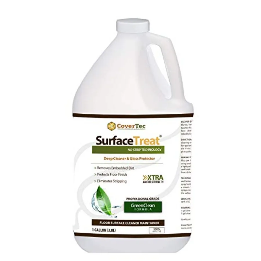SurfaceTreat Floor Cleaner Gloss Protector Deep Cleans Polishes n Hazardous 1 GAL - Prof Grade
SurfaceTreat Floor Cleaner Gloss Protector Deep Cleans Polishes n Hazardous 1 GAL - Prof Grade