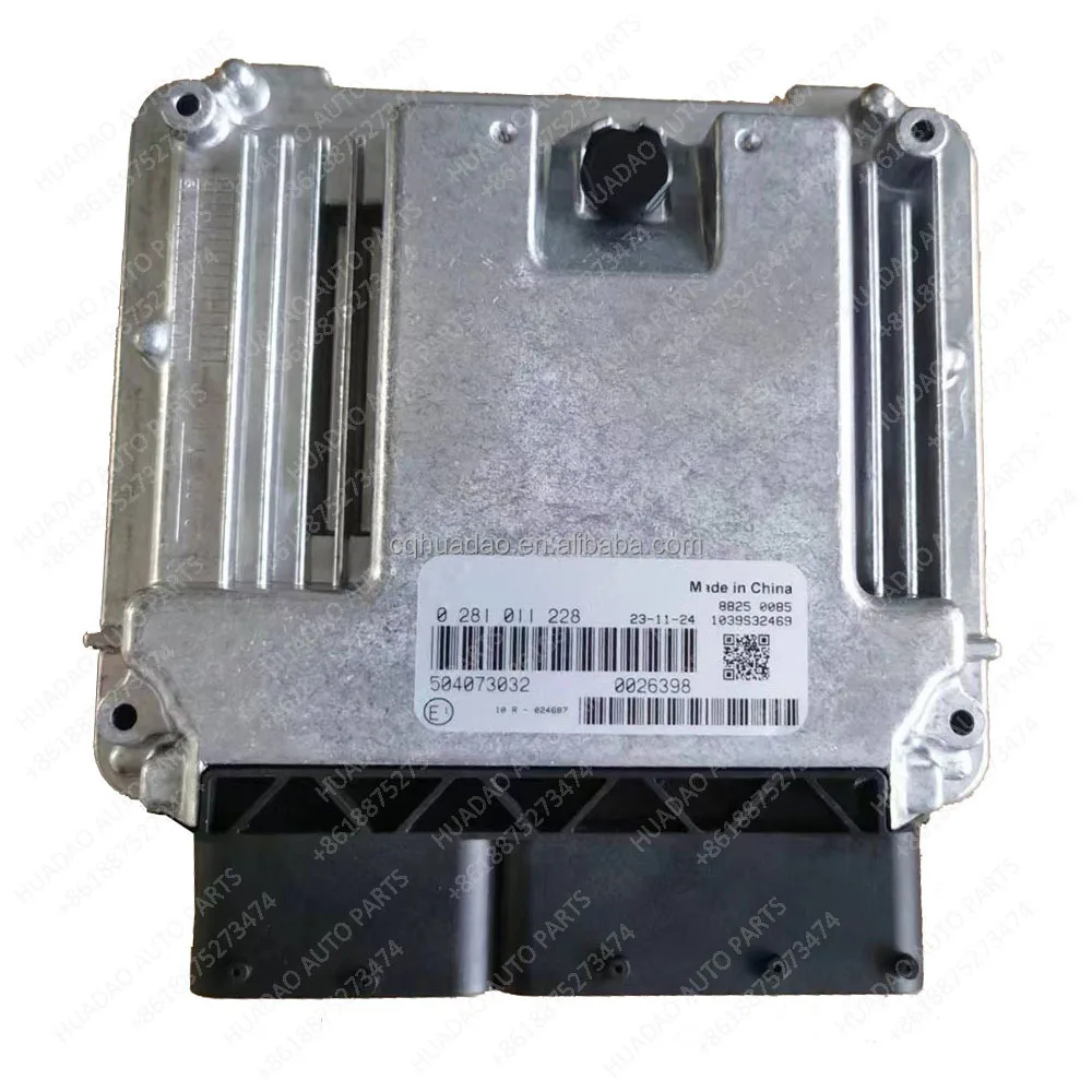 Factory New Car Engine Parts Electronic Control Unit Computer Board ECU Applicable for IVECO 0281011228
Factory New Car Engine Parts Electronic Control Unit Computer Board ECU Applicable for IVECO 0281011228