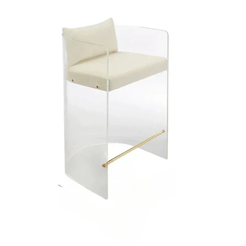 High-transparency acrylic chair high-end simple bedroom backrest dressing chair crystal transparent
High-transparency acrylic chair high-end simple bedroom backrest dressing chair crystal transparent