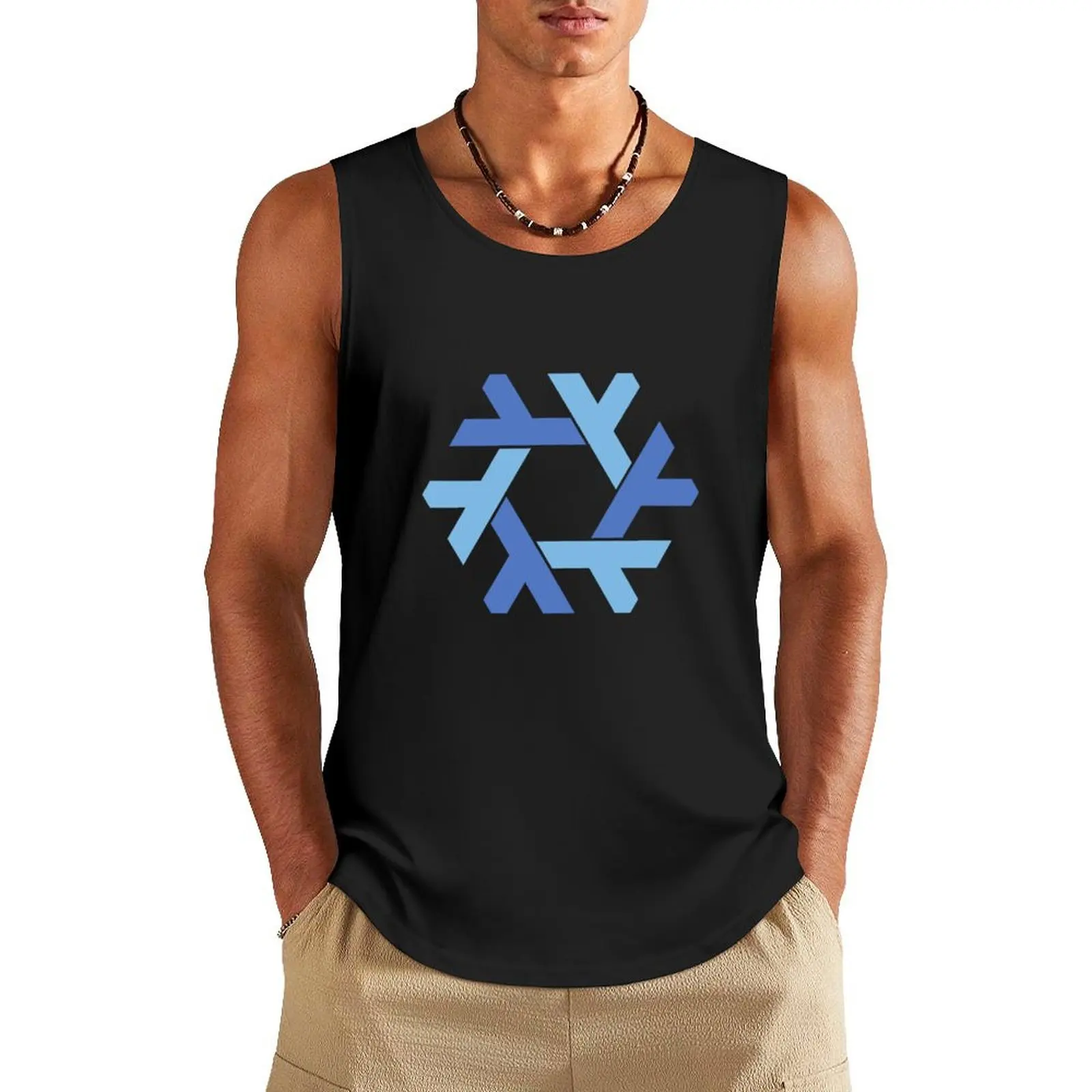 Nixos logo Tank Top male top training weight vest summer sports clothes for men
Nixos logo Tank Top male top training weight vest summer sports clothes for men