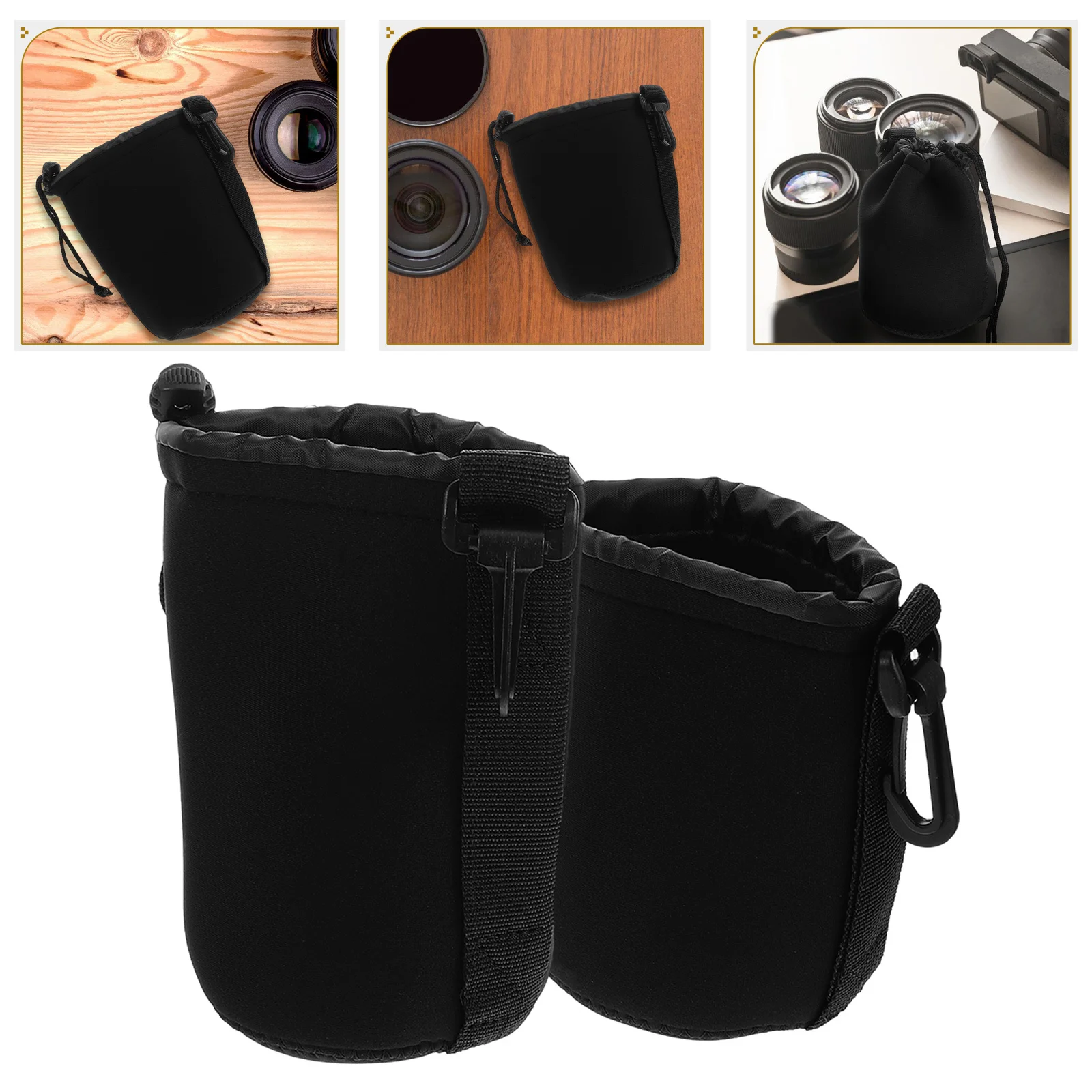 2Pcs Compact Camera Lens Case Waterproof Shockproof Sleeve for Photography Gear Compact Camera Case Lens Pouch
2Pcs Compact Camera Lens Case Waterproof Shockproof Sleeve for Photography Gear Compact Camera Case Lens Pouch