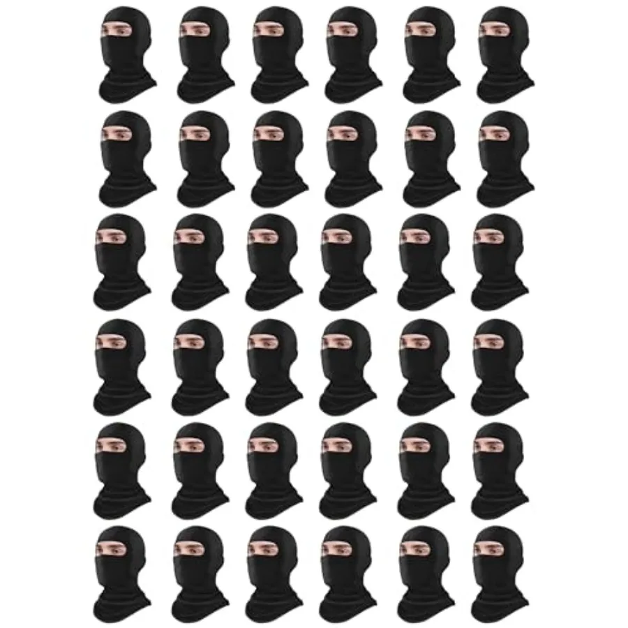 Balaclava Ski Mask for Men/Women in Various Colors and Packs of 2/3/4/5/36 with Premium Material and Thermal Protection
Balaclava Ski Mask for Men/Women in Various Colors and Packs of 2/3/4/5/36 with Premium Material and Thermal Protection