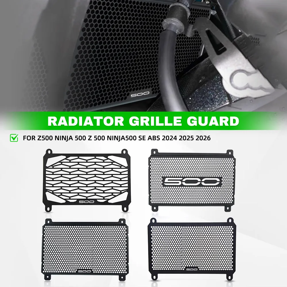 For Kawasaki Z500 Ninja 500 Z 500 Ninja500 SE ABS 2024 2025 2026 Motorcycle Radiator Grille Guard Cover Protection Accessories
For Kawasaki Z500 Ninja 500 Z 500 Ninja500 SE ABS 2024 2025 2026 Motorcycle Radiator Grille Guard Cover Protection Accessories