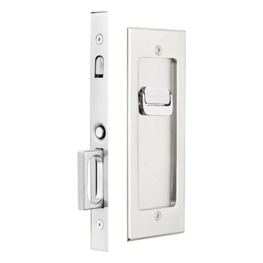 Modern Rectangular Privacy Pocket Door Mortise Lock
Modern Rectangular Privacy Pocket Door Mortise Lock