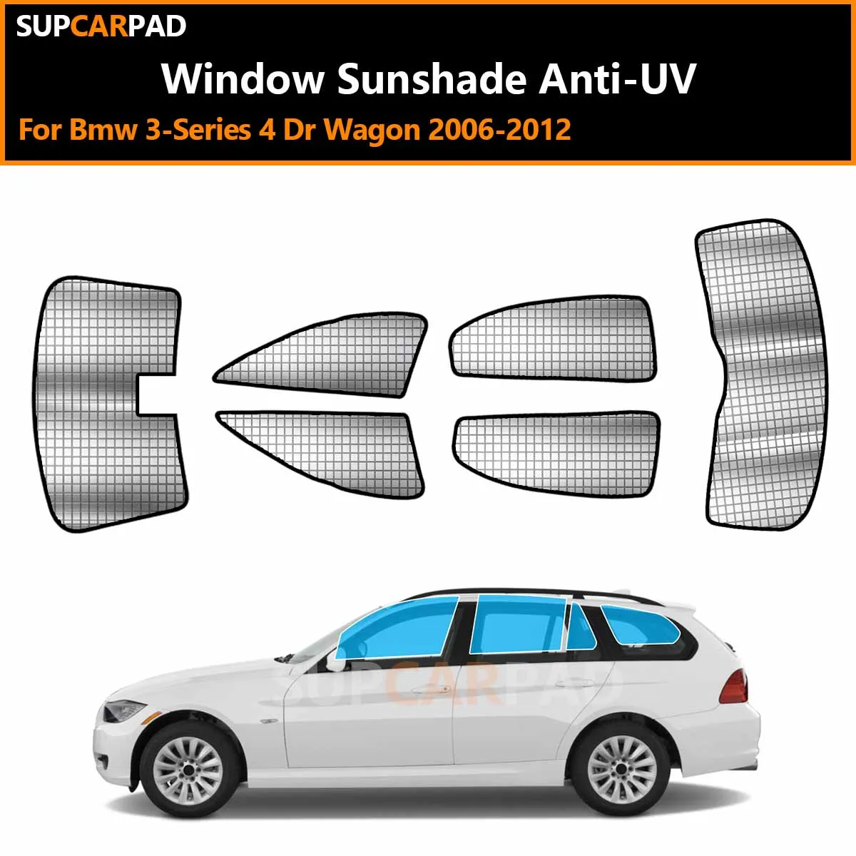 For Bmw 3-Series 4 Dr Wagon 2006-2012 Custom Car Window Sunshade Anti-UV Car Sun Window Visors Sunshade Covers Accessories
For Bmw 3-Series 4 Dr Wagon 2006-2012 Custom Car Window Sunshade Anti-UV Car Sun Window Visors Sunshade Covers Accessories