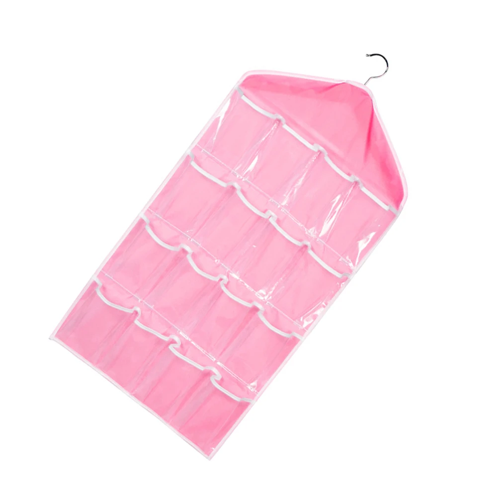 16 Pockets Wardrobe Storage Hanging Bag Wall Organizer On The Door Bra and Underwear Holder
16 Pockets Wardrobe Storage Hanging Bag Wall Organizer On The Door Bra and Underwear Holder