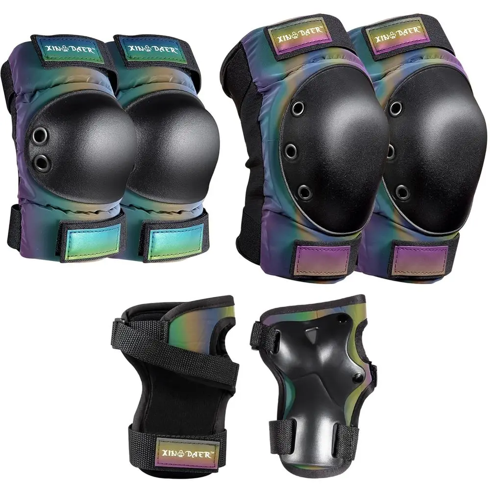 Adult/Kids/Youth Knee Pad Elbow Pads, Womens Skate Protective Gear Set 3 in 1 Knee and Elbow Pads Wrist Guards or Skateboard, Ro
Adult/Kids/Youth Knee Pad Elbow Pads, Womens Skate Protective Gear Set 3 in 1 Knee and Elbow Pads Wrist Guards or Skateboard, Ro