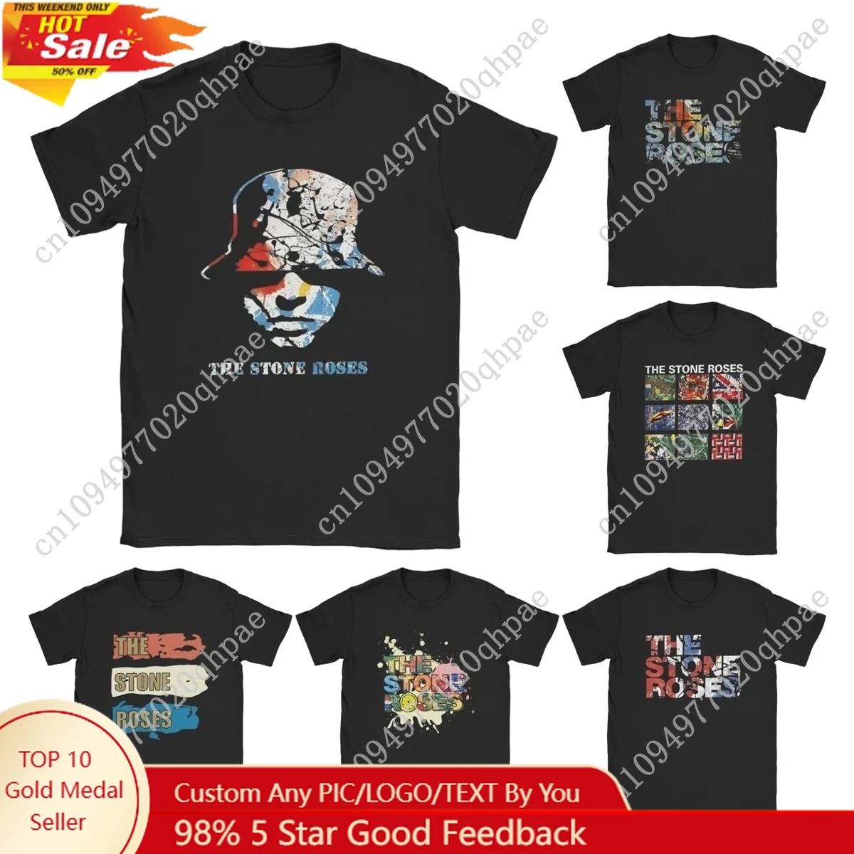 Fashion The Stone Roses Logo 1-6 T-Shirt Men O Neck 100% Cotton T Shirt English Rock Band Short Sleeve Tee Shirt Adult Clothes
Fashion The Stone Roses Logo 1-6 T-Shirt Men O Neck 100% Cotton T Shirt English Rock Band Short Sleeve Tee Shirt Adult Clothes