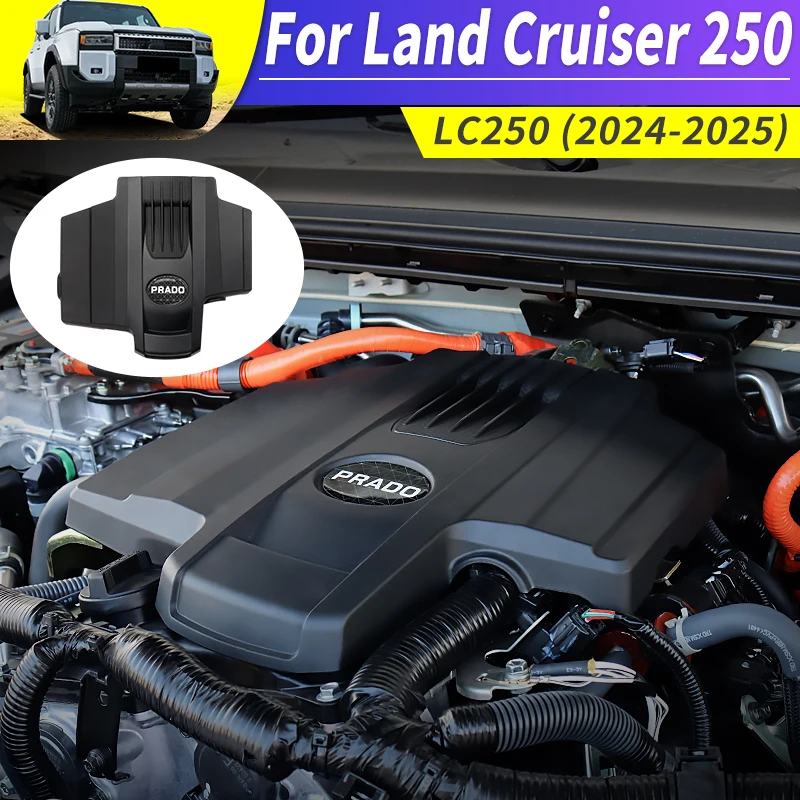 For Toyota Land Cruiser 250 2024 2025 Prado LC250 1958 First Edition FJ250 Engine Dustproof Hood,Upgraded Accessories Tuning
For Toyota Land Cruiser 250 2024 2025 Prado LC250 1958 First Edition FJ250 Engine Dustproof Hood,Upgraded Accessories Tuning