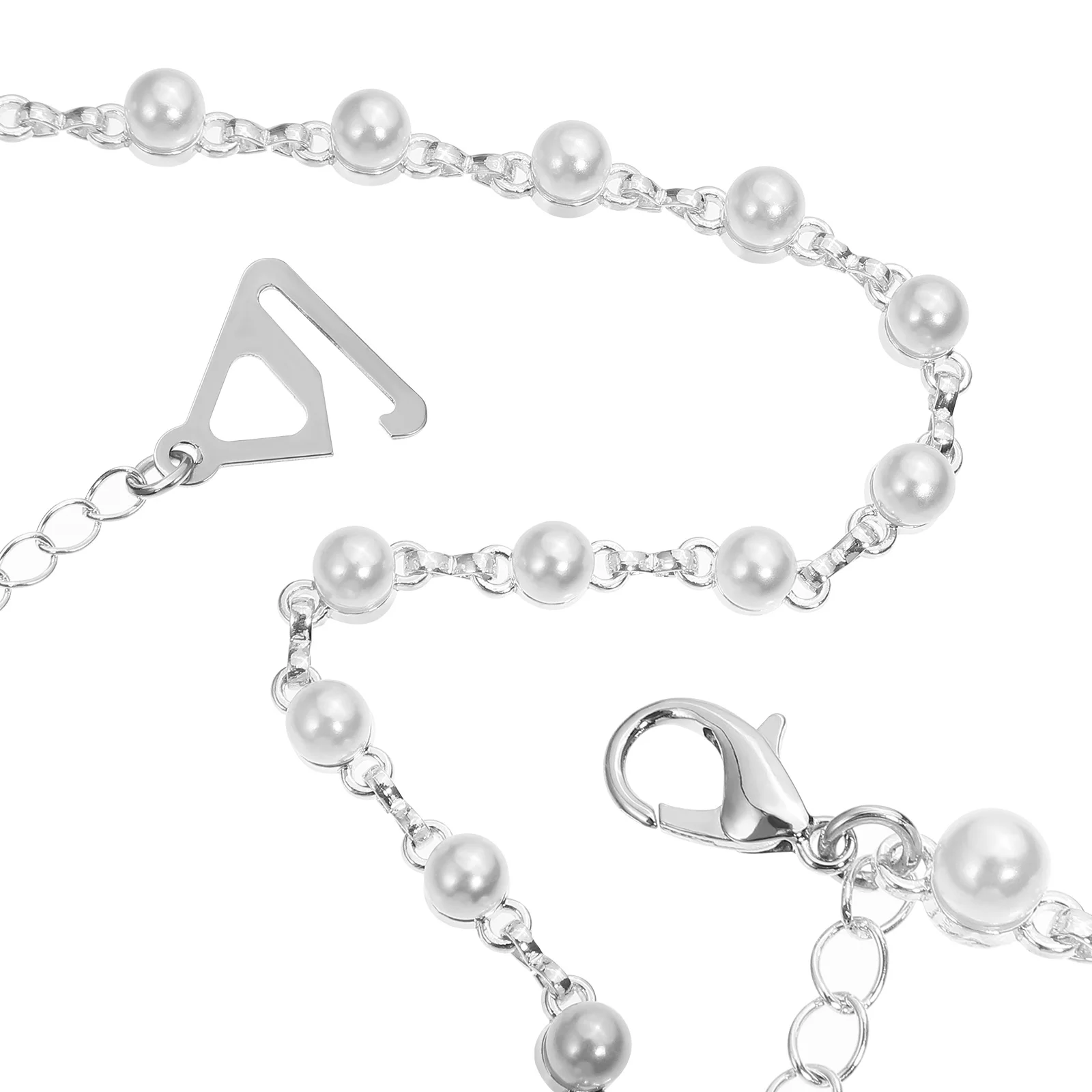 Pearl Strap Bra Accessories Silver Imitation Pearls Fashionable Comfortable Durable Summer Underwear Belts Exquisite Shoulder
Pearl Strap Bra Accessories Silver Imitation Pearls Fashionable Comfortable Durable Summer Underwear Belts Exquisite Shoulder