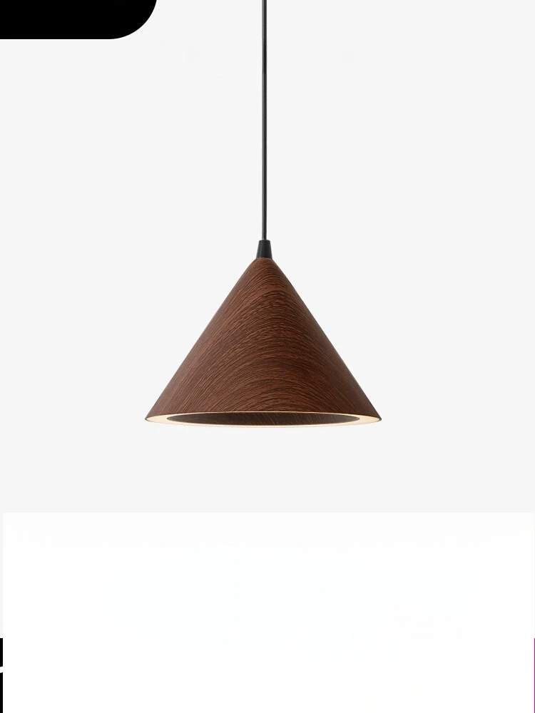 Wabi Stillwind conical bedside chandelier walnut pattern retro long line bedroom small chandelier medium antique minimalist rest
Wabi Stillwind conical bedside chandelier walnut pattern retro long line bedroom small chandelier medium antique minimalist rest
