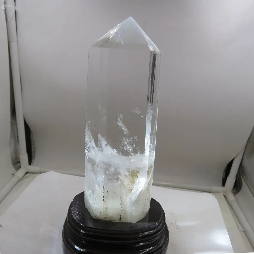 401g Natural 5A Clear Quartz Crystal Tower Point Wand Transparent Crystal Collection Reiki Healing Meditation Fengshui 2023 Gift
401g Natural 5A Clear Quartz Crystal Tower Point Wand Transparent Crystal Collection Reiki Healing Meditation Fengshui 2023 Gift