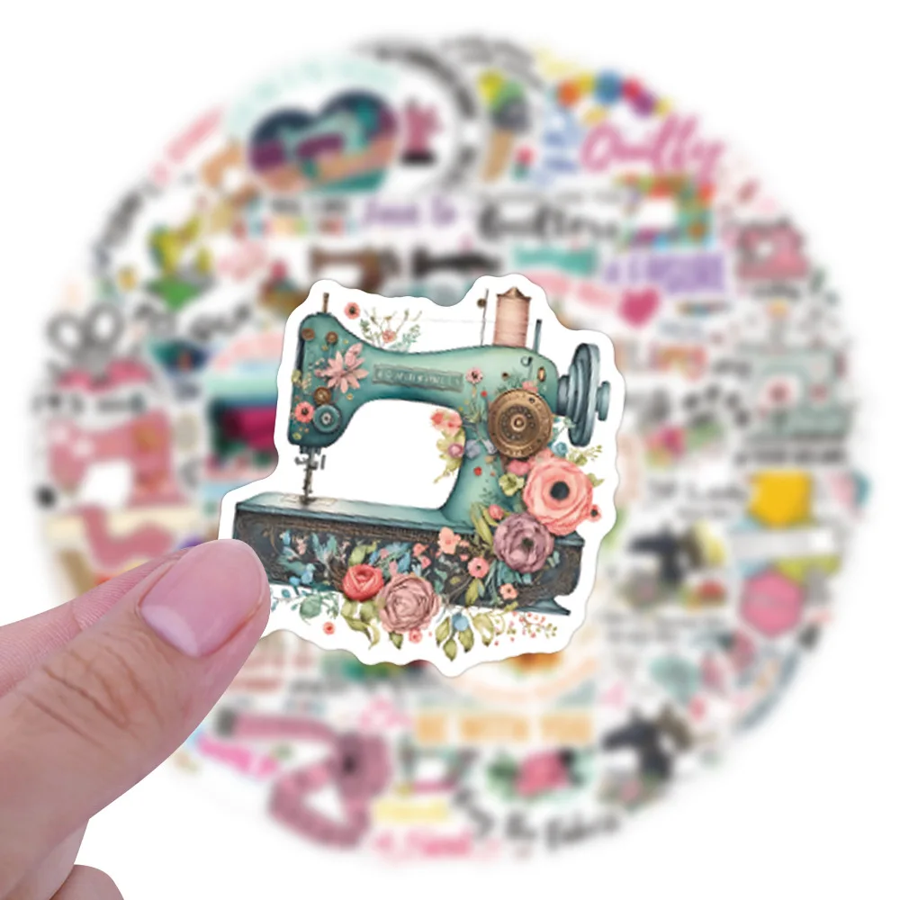 10/55PCS Sewing Machine Cartoon Stickers Funny Quilting Graffiti Material Sticker Scrapbook Luggage Laptop Phone Car Bike Decals
10/55PCS Sewing Machine Cartoon Stickers Funny Quilting Graffiti Material Sticker Scrapbook Luggage Laptop Phone Car Bike Decals
