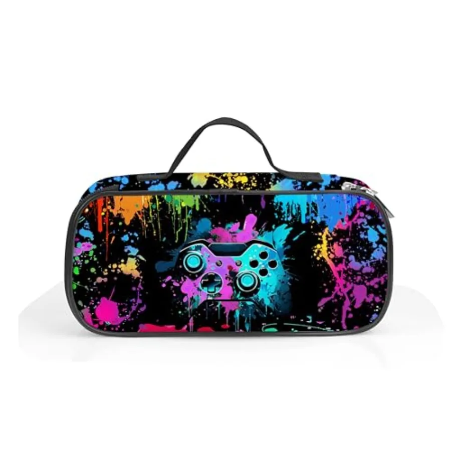 Pencil Case for Boys,Large Capacity Pencil Pouch for School, Gaming Pencil Box, r Pen Bag Stationary Organizer for Teens Adults
Pencil Case for Boys,Large Capacity Pencil Pouch for School, Gaming Pencil Box, r Pen Bag Stationary Organizer for Teens Adults