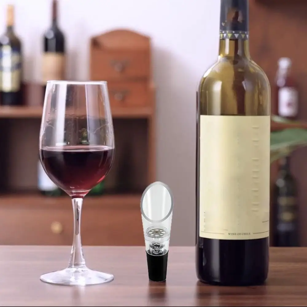 6pcs Household Acrylic Wine Air Aerator Reusable With Filter Wine Decanter Spout 2 in 1 Bottle Stopper Pub
6pcs Household Acrylic Wine Air Aerator Reusable With Filter Wine Decanter Spout 2 in 1 Bottle Stopper Pub