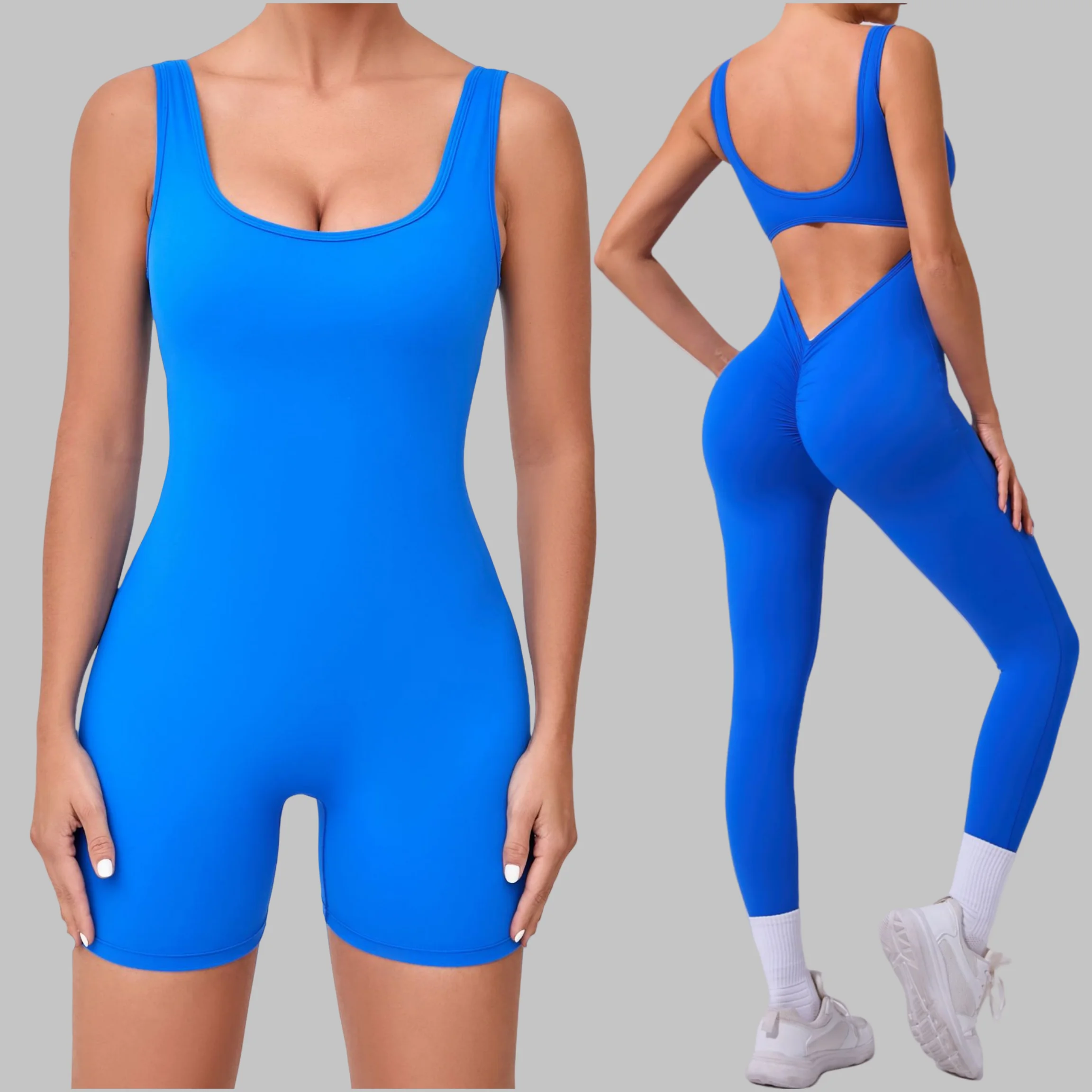 Seamless Yoga Jumpsuits Sports Fitness Peach Hip Backless Quick Drying Dance One-piece Workout Clothing Gym Bodysuit for Women
Seamless Yoga Jumpsuits Sports Fitness Peach Hip Backless Quick Drying Dance One-piece Workout Clothing Gym Bodysuit for Women