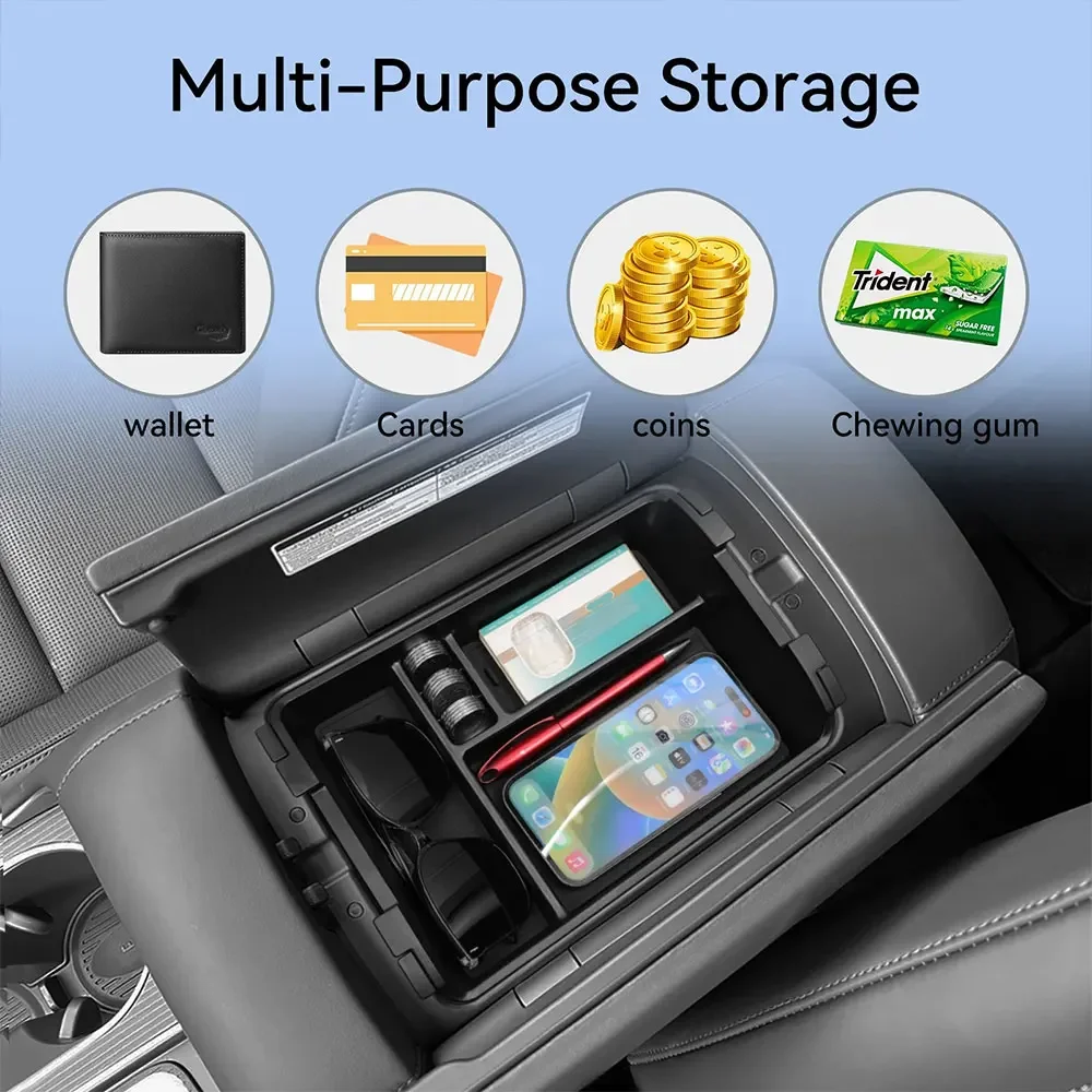 For Hyundai Palisade 2026 Upper Armrest Stoage Box High-Quality ABS Center Console Organizer For Hyundai Palisade Accessories
For Hyundai Palisade 2026 Upper Armrest Stoage Box High-Quality ABS Center Console Organizer For Hyundai Palisade Accessories