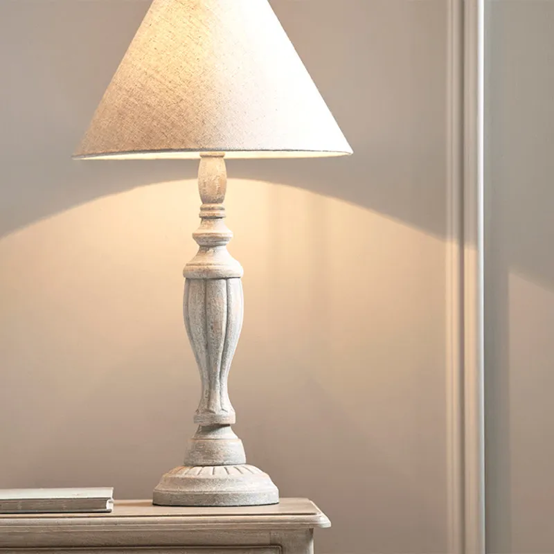 American Rural Retro Solid Wood Table Lamps Hotel Living Room Bedroom Restaurant Cafe Study Vintage Decorative Cloth Desk Lights
American Rural Retro Solid Wood Table Lamps Hotel Living Room Bedroom Restaurant Cafe Study Vintage Decorative Cloth Desk Lights