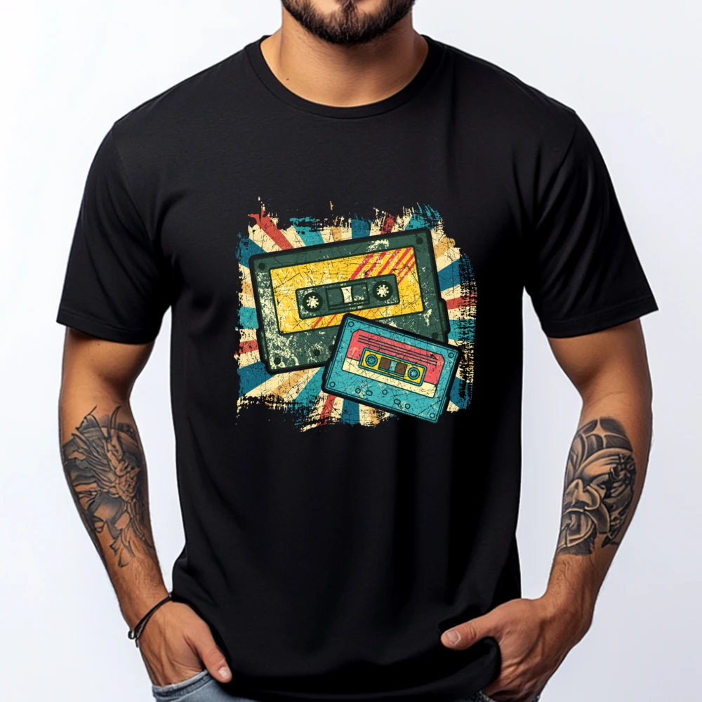Eighties Generation Mixtape 1980s Music Cassette Funny T Shirts High Quality Men's T-Shirt T Shirt Loose
Eighties Generation Mixtape 1980s Music Cassette Funny T Shirts High Quality Men's T-Shirt T Shirt Loose