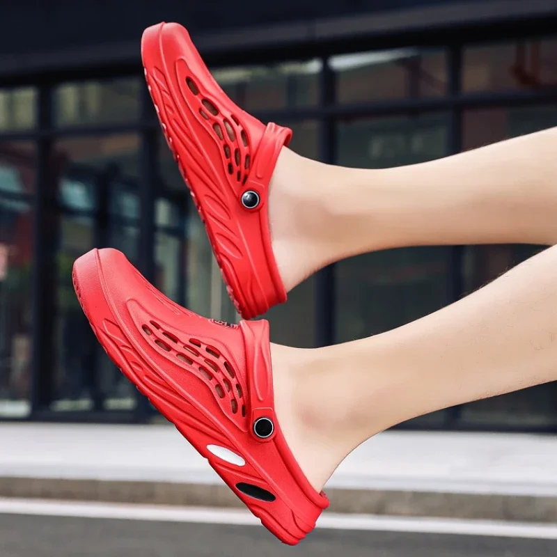 Summer Women Clogs Sandals EVA Slippers Women Garden Shoes Platform Sandals Couple Outdoor House Leisure Slides Men Big Size
Summer Women Clogs Sandals EVA Slippers Women Garden Shoes Platform Sandals Couple Outdoor House Leisure Slides Men Big Size
