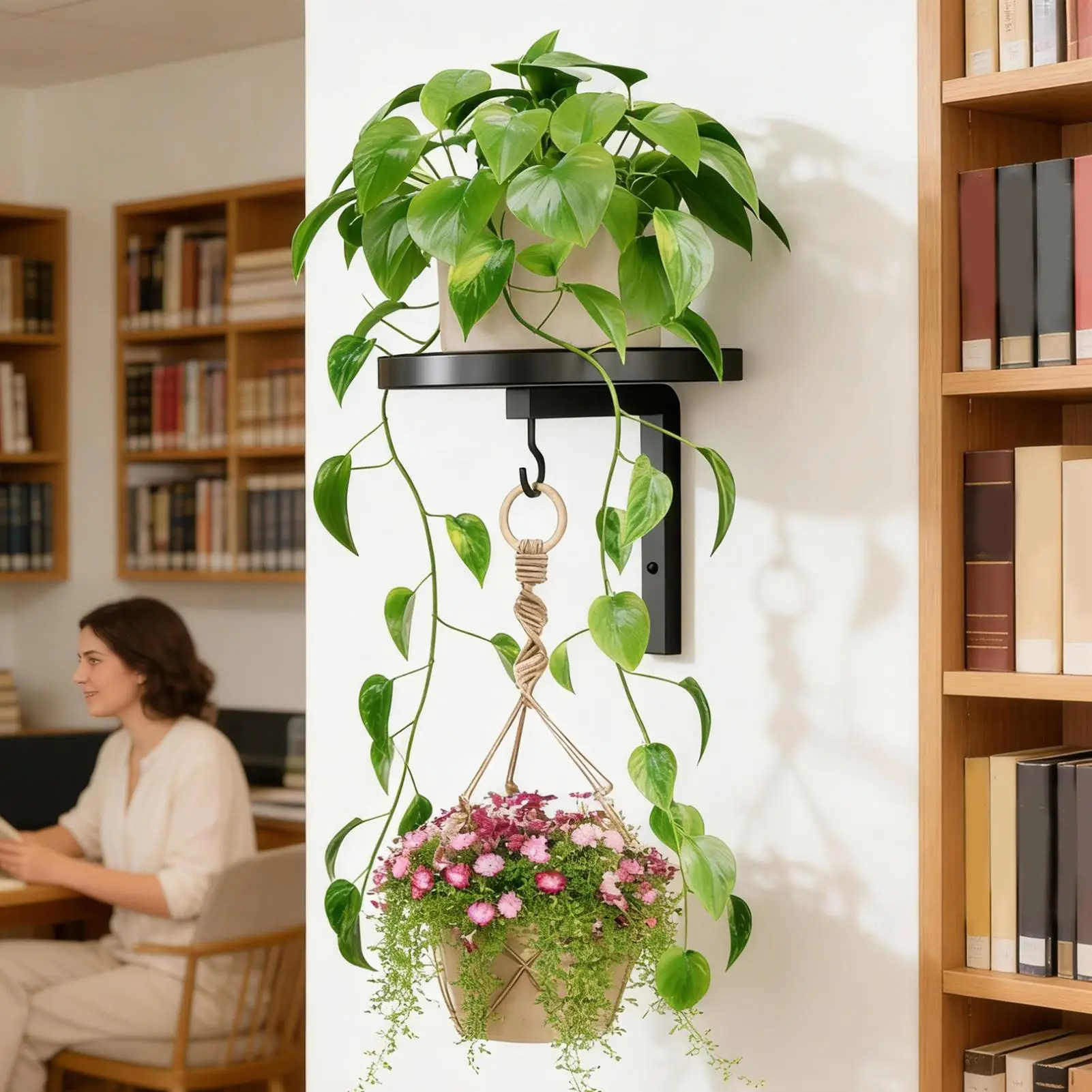 Wall Plant Holder 2 Pieces Heavy Duty Space Saving Stand Support Hangings Plant Holder For Indoor Flower Outdoor Corner Kitchen
Wall Plant Holder 2 Pieces Heavy Duty Space Saving Stand Support Hangings Plant Holder For Indoor Flower Outdoor Corner Kitchen