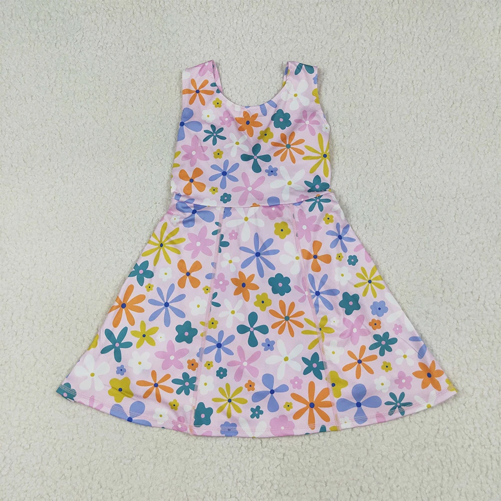 Baby Girls Pink Colorful Flowers Skort Knee-Length Dress Sleeveless Multi-Color Floral Active Wear for Kids Girls Athletic Yoga
Baby Girls Pink Colorful Flowers Skort Knee-Length Dress Sleeveless Multi-Color Floral Active Wear for Kids Girls Athletic Yoga