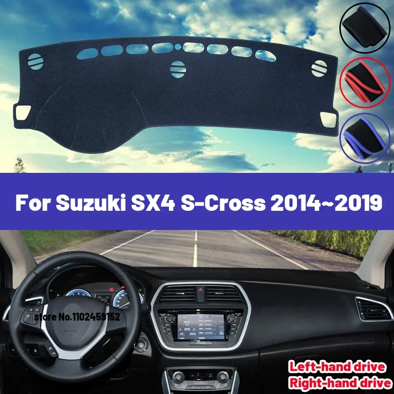 Высокое качество для Suzuki SX4 S-Cross 2014 ~ 2019 автомобильный коврик для приборной панели, солнцезащитный козырек, избегайте света, ковры с защитой от УФ-лучей 2016 2017 2018
Высокое качество для Suzuki SX4 S-Cross 2014 ~ 2019 автомобильный коврик для приборной панели, солнцезащитный козырек, избегайте света, ковры с защитой от УФ-лучей 2016 2017 2018