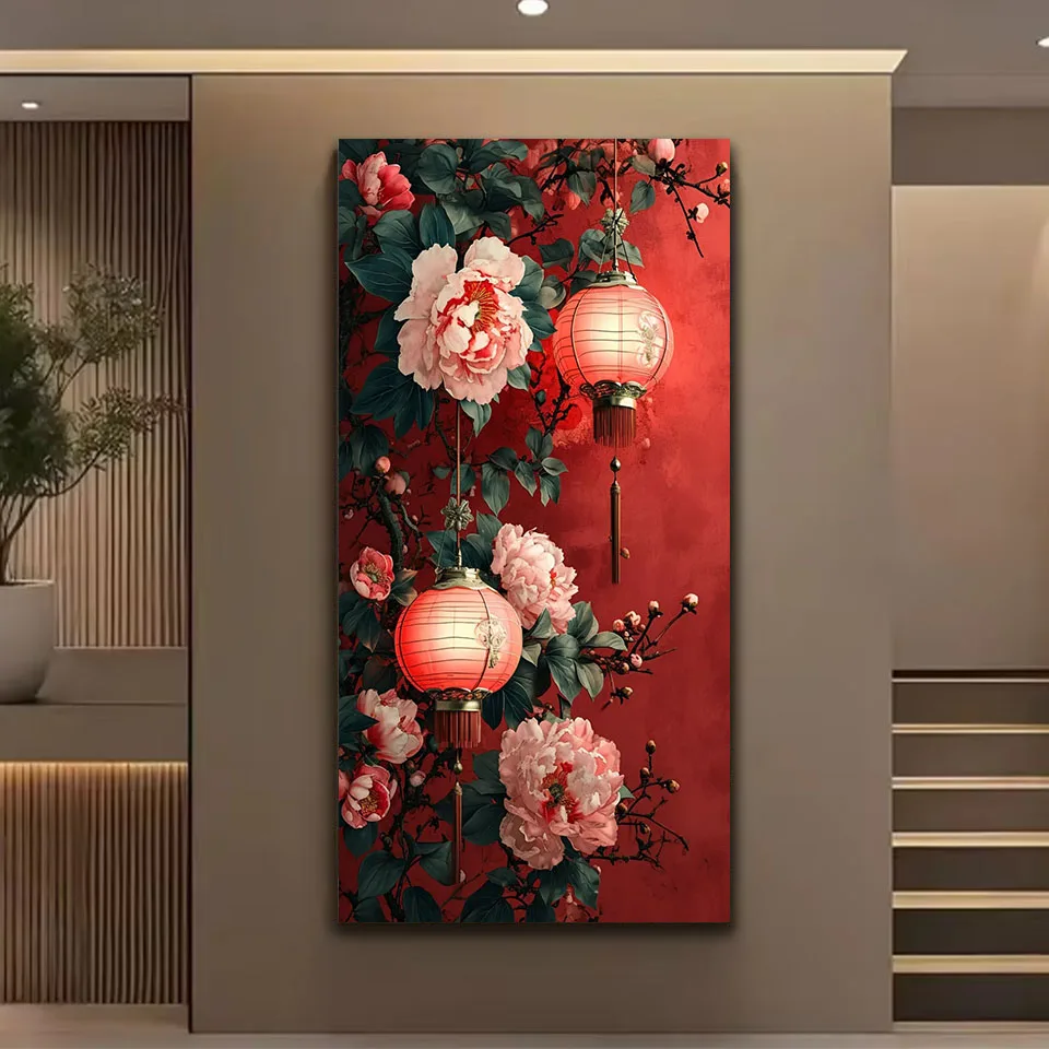 5D DIY Chinese New Year Diamond Painting mosaic Lantern Peony embroidery full square round rhinestone cross stitch home decor
5D DIY Chinese New Year Diamond Painting mosaic Lantern Peony embroidery full square round rhinestone cross stitch home decor