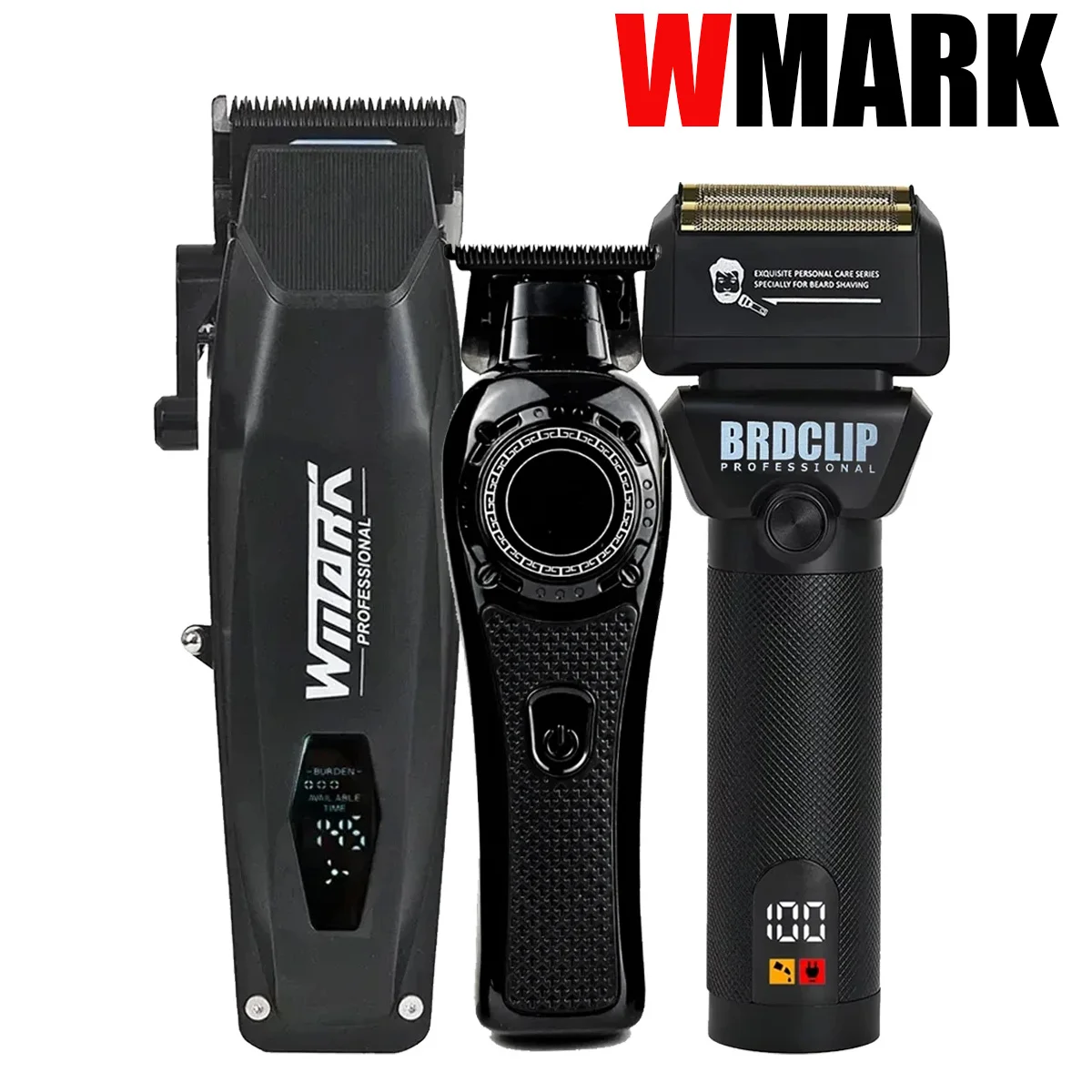 WMARK 7500rpm Professional Hair Clipper Set Gradient for Men Barber Hair Trimmer Electric Shaver Salon Home Use NG-125 6105 363
WMARK 7500rpm Professional Hair Clipper Set Gradient for Men Barber Hair Trimmer Electric Shaver Salon Home Use NG-125 6105 363