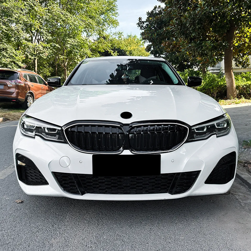 For BMW 3 Series G20 G21 Pre-LCI 2019-2022 LED Illuminated Single Dual Slat Tri-Color Front Grille Gloss Black
For BMW 3 Series G20 G21 Pre-LCI 2019-2022 LED Illuminated Single Dual Slat Tri-Color Front Grille Gloss Black